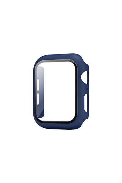 Other Προστατευτική θήκη 360 με γυάλινο κάλυμμα για Apple Watch 38mm μπλε