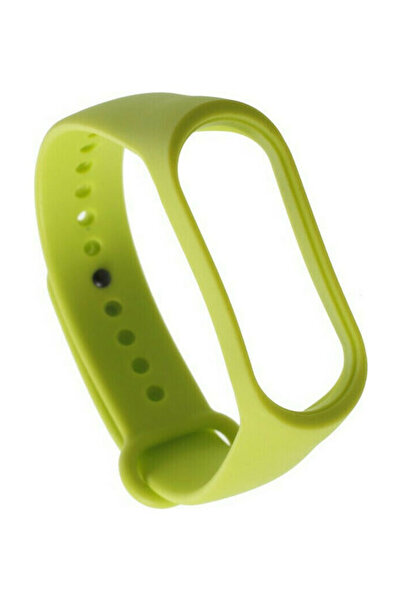 OEM Βραχιόλι σιλικόνης για Xiaomi Mi Band 3 Πράσινο