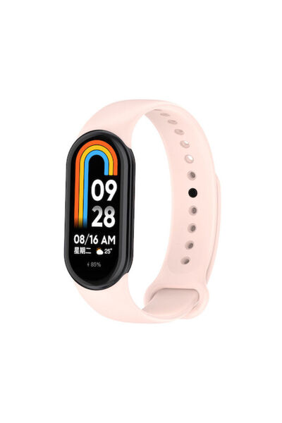 OEM Λουράκι Σιλικόνης Ροζ για Xiaomi Smart Band 8 8 Nfc