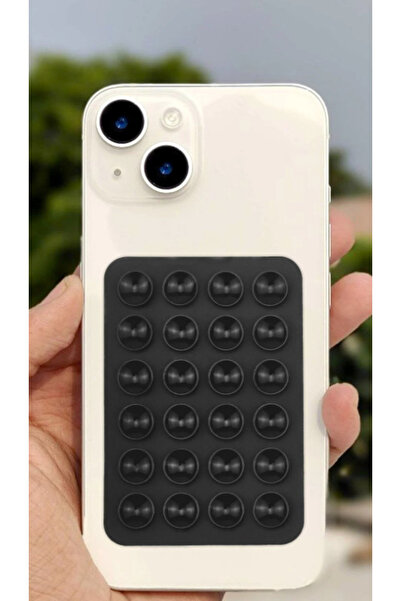 Lionix Silikon Vakumlu Yapışkanlı Kaymaz Vantuz Cep Telefon Tutucu 12 Renk Seçeneği