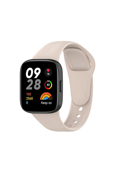 OEM Λουράκι Σιλικόνης Μπεζ (Redmi Watch 3)