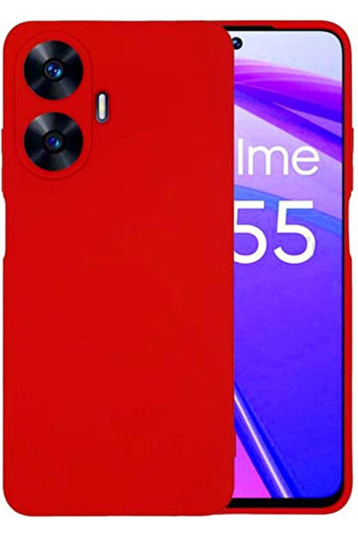 OEM Μαλακή Πίσω Θήκη Σιλικόνης Κόκκινη (Realme C55) Κωδικός: 61901