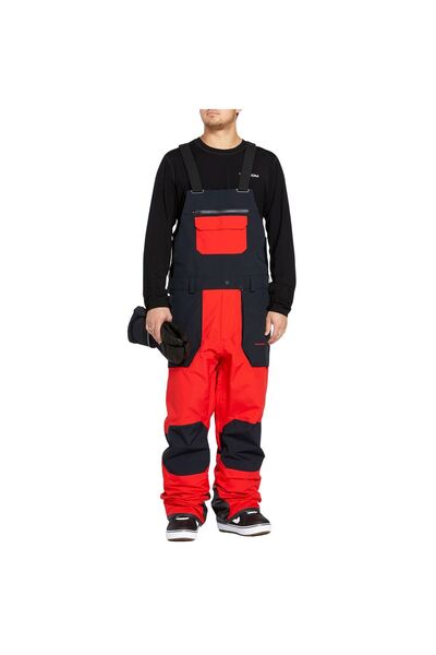 Volcom Αδιάβροχη ολόσωμη φόρμα χιονιού GORE-TEX, κόκκινο της βαζίλισσας