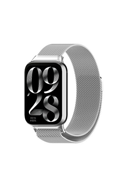 OEM Xiaomi Mi Band 8 Pro Redmi Watch 4 Μαγνητικό Ατσάλινο Διχτυωτό Λουράκι Ρο...