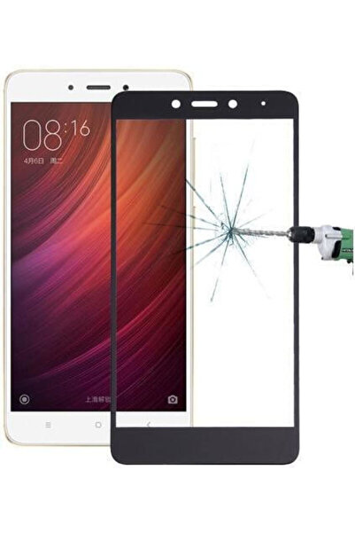 OEM 9H Σκληρυμένο Γυαλί 2.5D για Redmi Note 4X ΜΑΥΡΟ