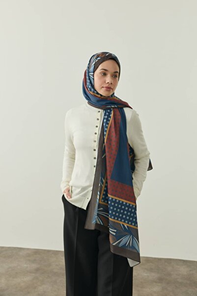 Modakaşmir Vintage Desen Medine İpeği Şal
