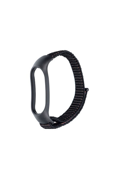 OEM Υφασμάτινο Μαύρο Λουράκι (Mi Smart Band 5/Mi Smart Band 6 / Mi Smart Band 7)