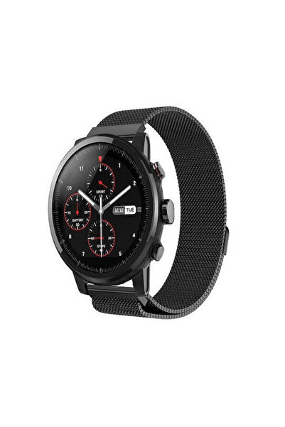 OEM Λουράκι Ανοξείδωτο Ατσάλι Μαύρο (Realme Watch 5) e44788s