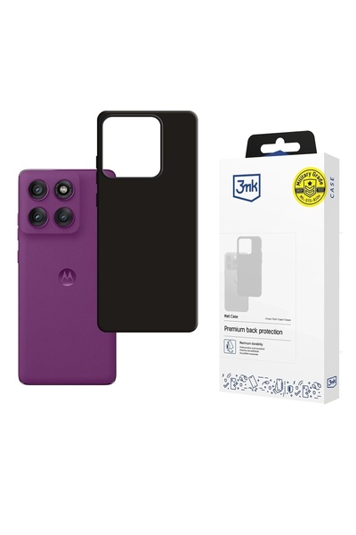 3MK Set Husa TPU si Folie Protectie pentru Motorola Edge 60 Pro, Total Protect