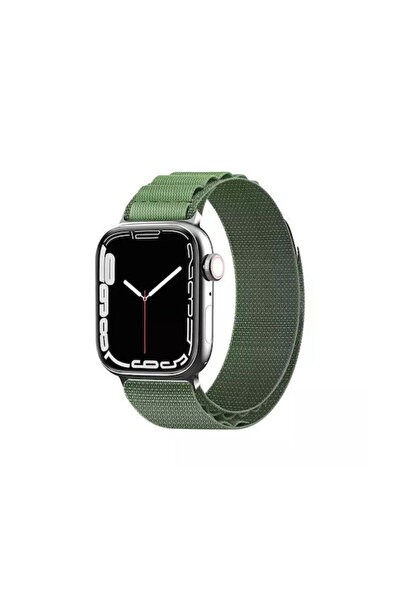 Hurtel Υφασμάτινο λουράκι ρολογιού πράσινο (Apple Watch 38/40/41 χιλ.)