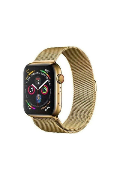 OEM Μαγνητικό Μεταλλικό Λουράκι για Apple Watch 38/40mm Χρυσό