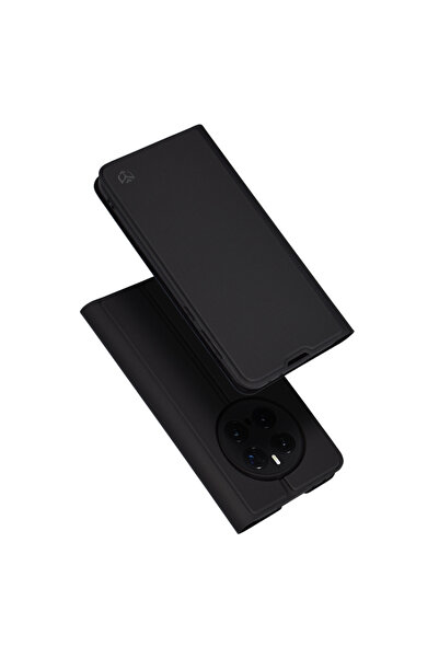 Techsuit Husa pentru Honor Magic7 Pro, Magskin Book, protectie antisoc, negru