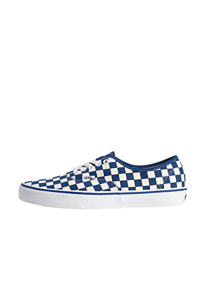 Vans ΑΥΘΕΝΤΙΚΑ ΠΑΠΟΥΤΣΙΑ ΣΧΕΔΙΑΣΜΟΥ ΣΚΑΚΙ, ΣΕ ΦΥΣΙΚΟ ΜΠΛΕ/ΛΕΥΚΟ