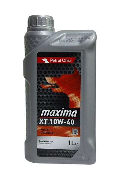 Petrol Ofisi Maxima XT 10W-40 Motor Yağı 1 Litre - Benzinli Dizel