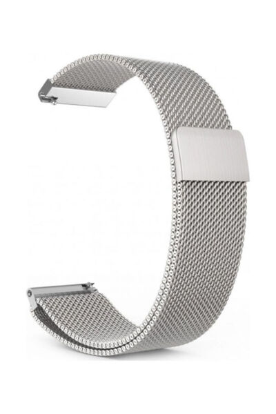 OEM Μιλανέζικο Μεταλλικό Ασημί Λουράκι (Huawei Watch GT2 (42mm))