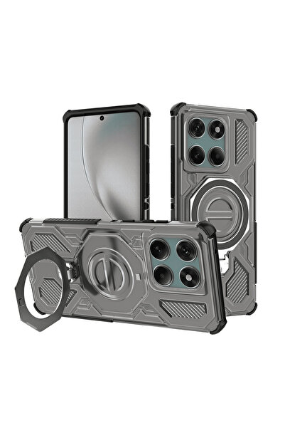Techsuit Husa pentru Motorola Edge 60 Pro, Carbon Shield PRO, protectie antis...