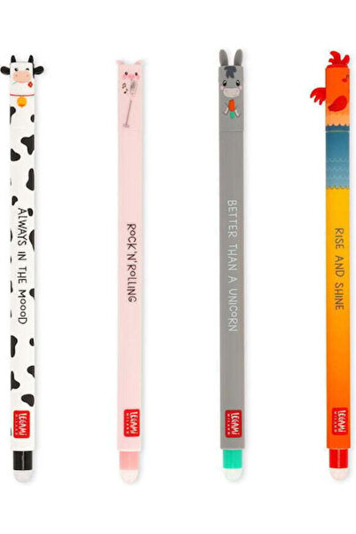 Legami Μιλάνο Φαρμ Σουίτ Φαρμ Στυλό Τζελ 4 τεμάχια EPSET0011