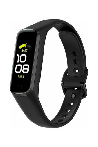 OEM Smoothband Λουράκι Σιλικόνης Μαύρο (Galaxy Fit 2)