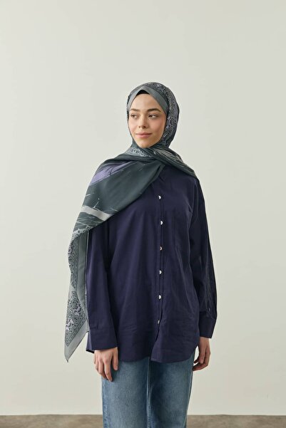 Modakaşmir Bohemian Pattern Medina Silk Shawl