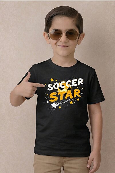 Funkaar Kids Soccer Graphic Print T-shirt