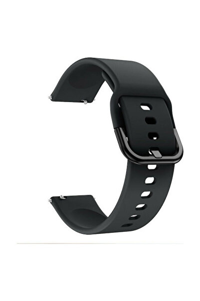 OEM Λουράκι Σιλικόνης Μαύρο (Galaxy Watch Active 2)