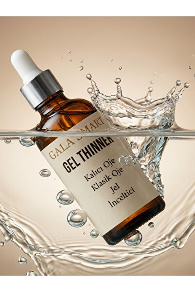 gala smart Gel Thinner Kalıcı Oje Klasik Oje Jel Sıvı Kıvam Düzenleyici Damla...