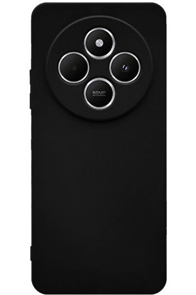 OEM Θήκη Πλάτης Σιλικόνης TPU για Xiaomi Redmi 14c, Μαύρη