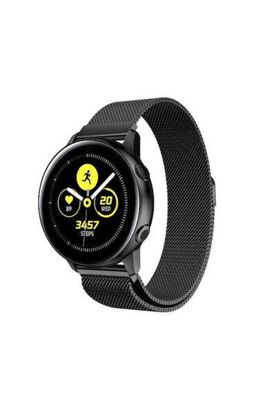 OEM Λουράκι Ανοξείδωτο Ατσάλι Μαύρο (Amazfit GTS 2e)