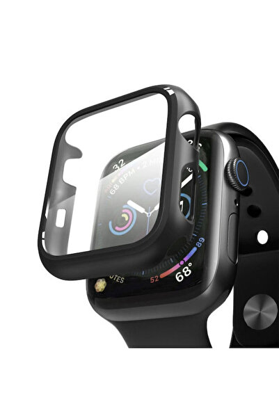 Other Προστατευτική θήκη 360 με τζαμάκι για Apple Watch 41mm μαύρο