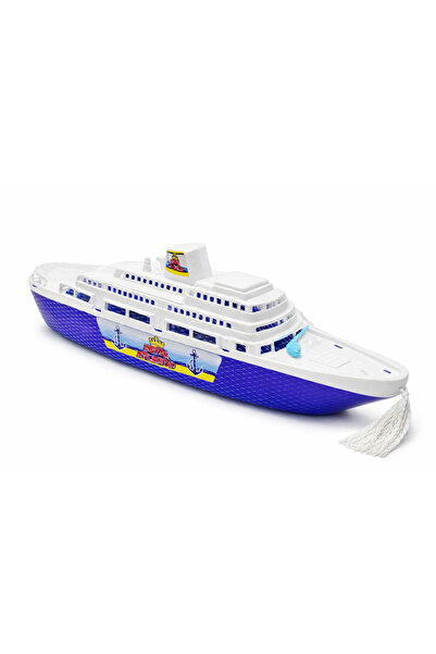 Prlk toys سفينة ألعاب كبيرة الحجم بطول 50 سم - مصنوعة من البلاستيك المتين، لع...