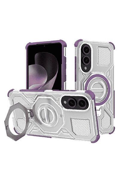Techsuit Husa pentru Samsung Galaxy S25 Edge, Carbon Shield PRO, protectie an...