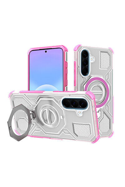 Techsuit Husa pentru Samsung Galaxy A57 5G, Carbon Shield PRO, protectie anti...