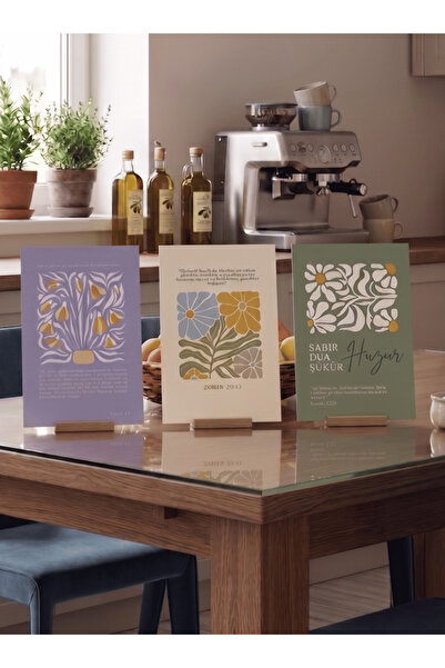 woodretro Αφίσα - Εκρού