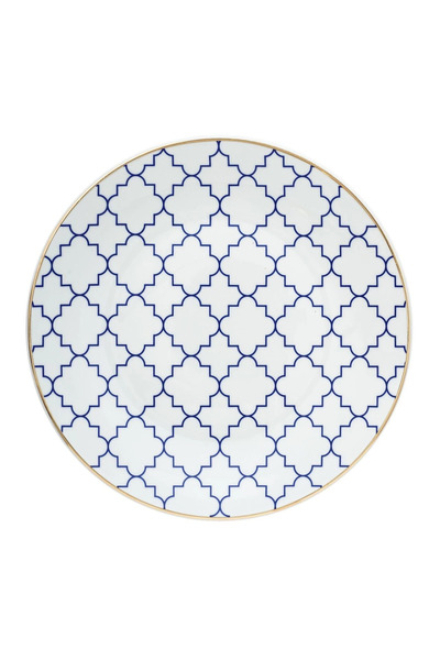 ZM Decor Mavi-Beyaz Set 64 Parca (12 kişilik) Esme