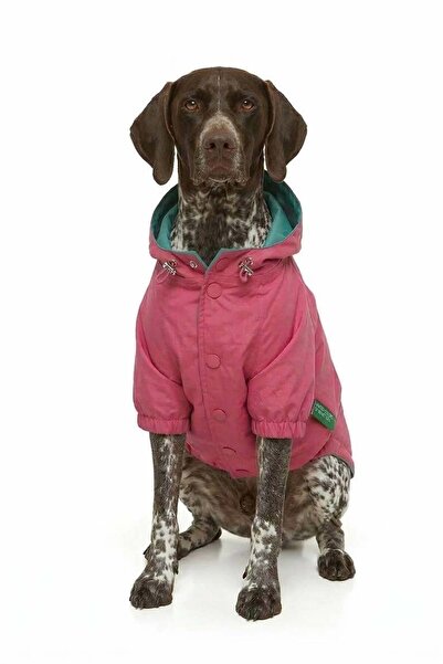 United Colors of Benetton Bnt-Rc2505 Dog Outfit Raincoat Pink