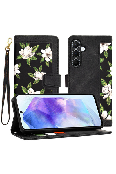 Techsuit Husa pentru Samsung Galaxy A55 5G, FlipCraft, protectie antisoc, negru