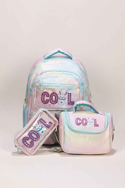 Royal Glow Πολυτελής, δροσερή, διαφανής, γλυκόπρεπη, ροζ, πολύχρωμη τσάντα δη...