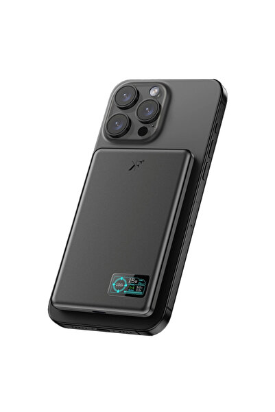 PR Store Pw595 5.000 Mah Dijital Göstergeli 20w Type-c Ve 15w Kablosuz Şarj P...