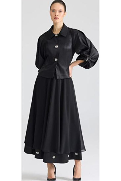 CLIO Chiffon Skirt and Jacket Set