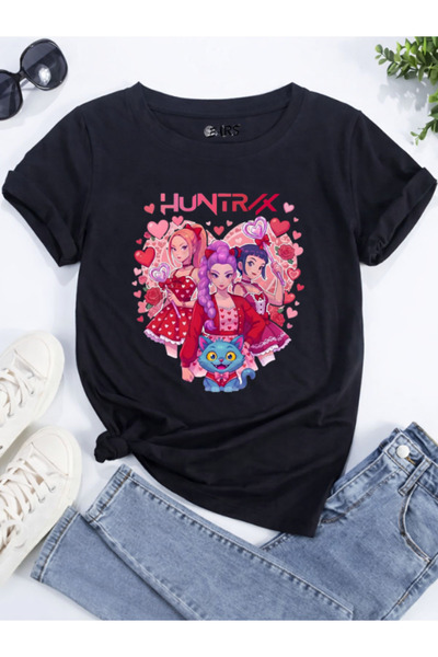 barsdepo Huntri̇x T-Shirt, Premium Quality Unisex Kids/Adult (with Surprise G...