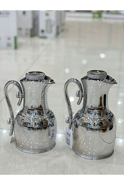 sahal aloula Coffee Pot - Silver-colored - 2
