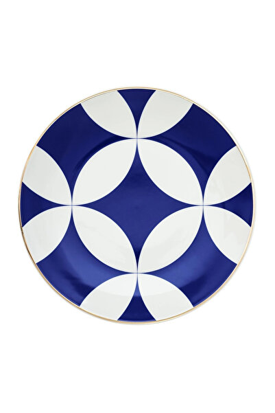 ZM Decor Mavi-Beyaz Set 64 Parca (12 kişilik) Lepha