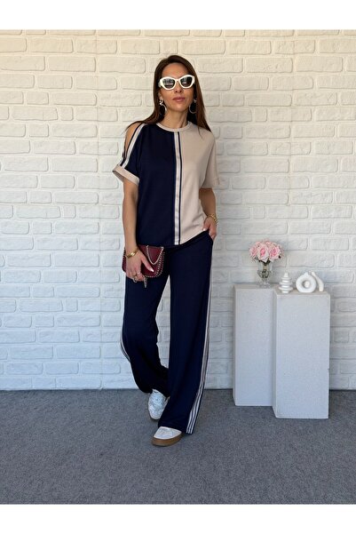 Goncalya Shoulderless modal suit laci