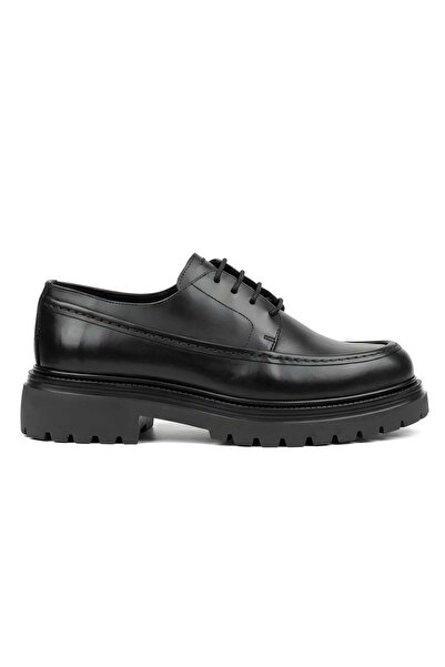 Ahmed Hamdi Bey Santino Black Men's Leather Shoes