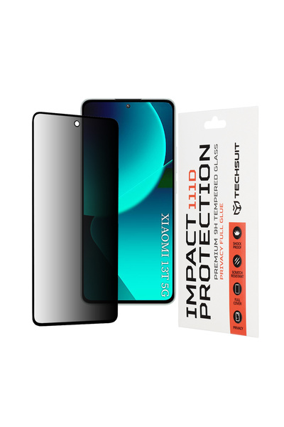 Evolium Folie Privacy pentru Xiaomi 13t si Xiaomi 13t Pro, Full Glue, Anti-Soc,