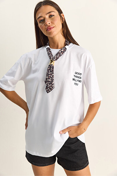 Bianco Lucci T-Shirt - Λευκό - Ευθεία