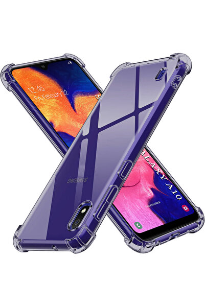 Evolium Phone Case for Samsung Galaxy A10, Anti-Shock, Transparent, Silicone,...