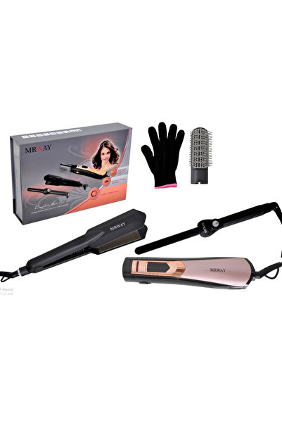 BARONİ Marwa 3-in-1 Set (Dryer + Ceramic + Curler) - Black