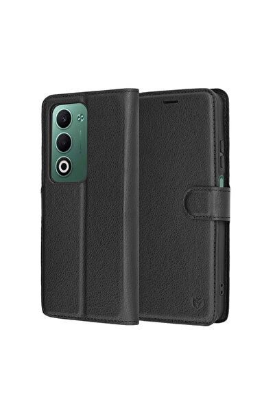 Techsuit Husa pentru Oppo A5 4G / Oppo A5 5G, Leather Folio, protectie antiso...