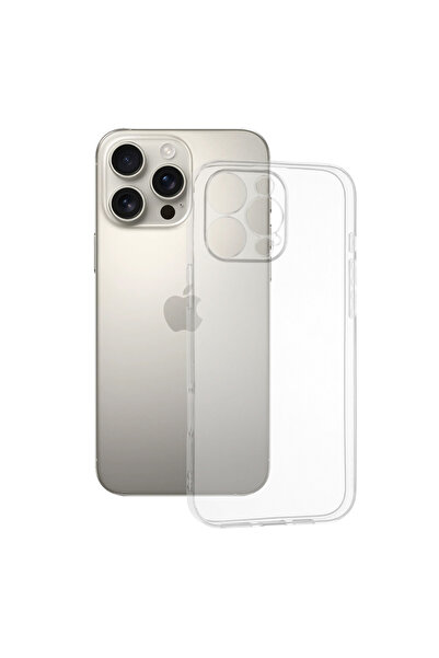 DAMUR Husa Slim Clear Apple iPhone 16 Pro Max, Margini Inaltate, Protectie Ma...